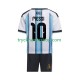 Argentina Lionel Messi 10 VM 2026 Tröja 1:a Matchställ Barn Kortärmad