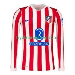 Atlético Madrid 2025-2026 Tröja 1:a Matchställ Män Långärmad