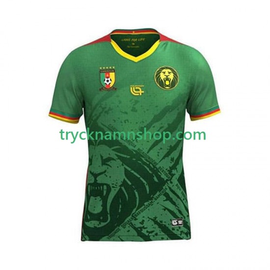 Kamerun 2025 Tröja 1:a Matchställ Män Kortärmad