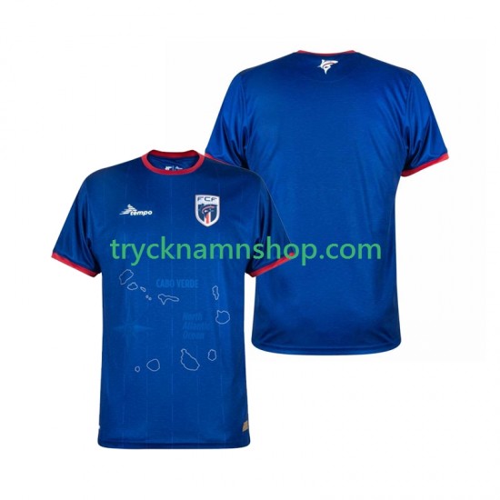 Cape Verde 2024-2025 Tröja 1:a Matchställ Män Kortärmad