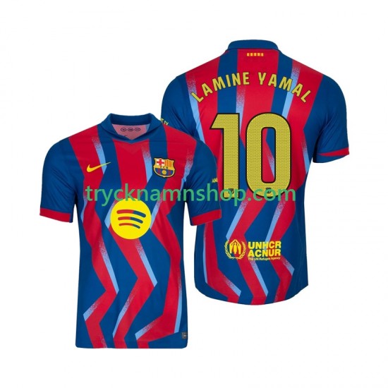 FC Barcelona Lamine Yamal 10 2025-2026 Tröja 4:e Matchställ Män Kortärmad