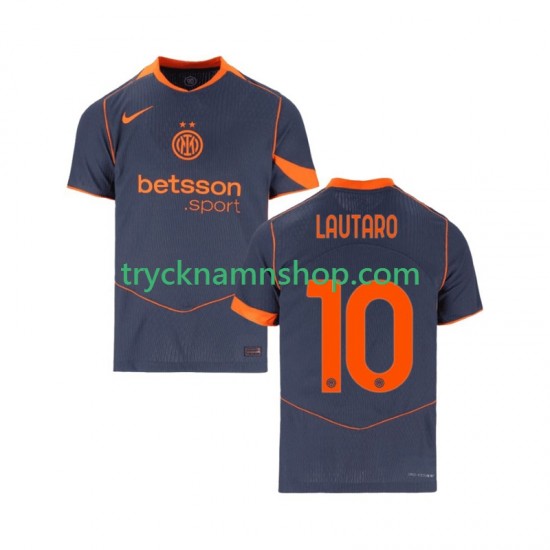Inter Milan Lautaro Martinez 10 2025-2026 Tröja 3:e Matchställ Män Kortärmad
