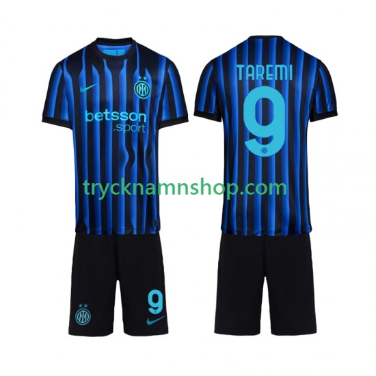 Inter Milan Marcus Thuram 9 2025-2026 Tröja 1:a Matchställ Barn Kortärmad