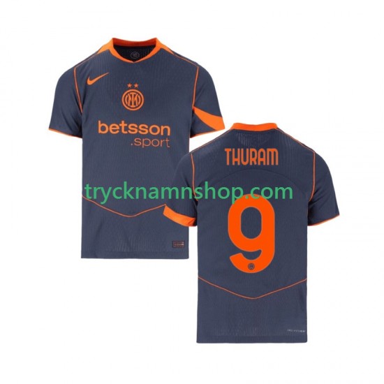 Inter Milan Marcus Thuram 9 2025-2026 Tröja 3:e Matchställ Män Kortärmad