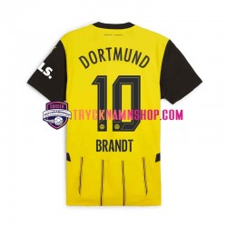 Borussia Dortmund Julian Brandt 10 2024-2025 Tröja 1:a Matchställ Män Kortärmad