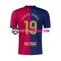 FC Barcelona Lamine Yamal 19 2024-2025 Tröja 1:a Matchställ Män Kortärmad