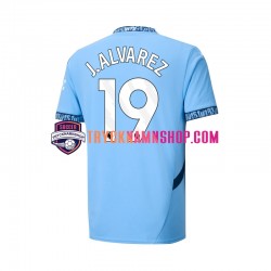 Manchester City Julian Alvarez 19 2024-2025 Tröja 1:a Matchställ Män Kortärmad
