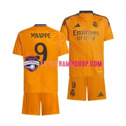 Real Madrid Mbappe 9 2024-2025 Tröja 2:a Matchställ Barn Kortärmad