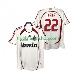 AC Milan KAKA 22 2006 2007 Tröja Retro 2:a Matchställ Män Kortärmad