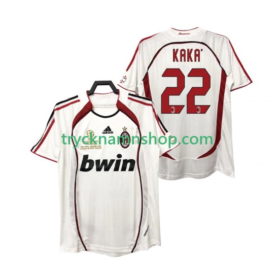 AC Milan KAKA 22 2006 2007 Tröja Retro 2:a Matchställ Män Kortärmad