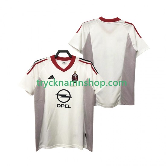 AC Milan 2004 2005 Tröja Retro 2:a Matchställ Män Kortärmad