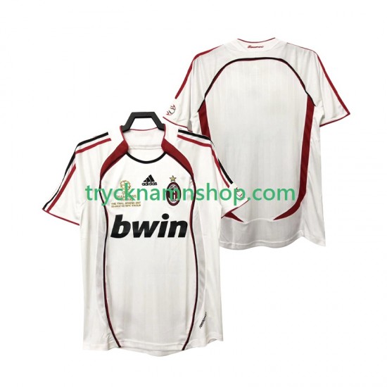 AC Milan 2006 2007 Tröja Retro 2:a Matchställ Män Kortärmad