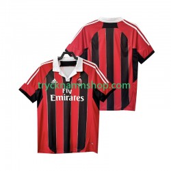 AC Milan 2012 2013 Tröja Retro 1:a Matchställ Män Kortärmad