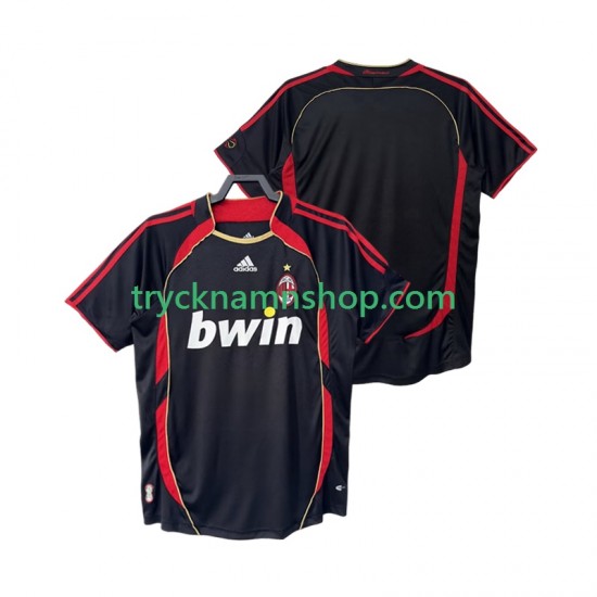 AC Milan 2006 2007 Tröja Retro 3:e Matchställ Män Kortärmad