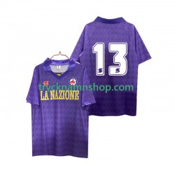 Fiorentina 13 1989 1990 Tröja Retro 1:a Matchställ Män Kortärmad