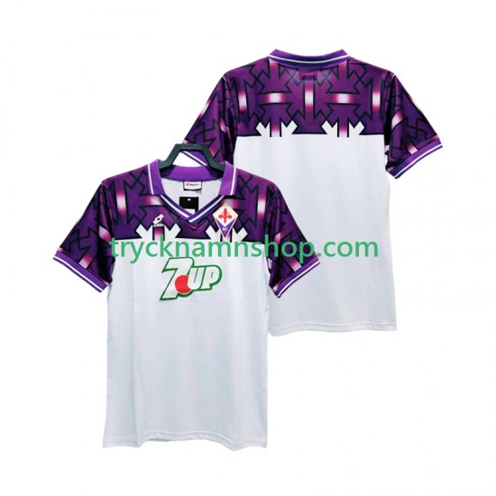 Fiorentina 1992 1993 Tröja Retro 2:a Matchställ Män Kortärmad