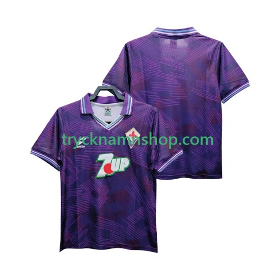 Fiorentina 1992 1993 Tröja Retro 1:a Matchställ Män Kortärmad