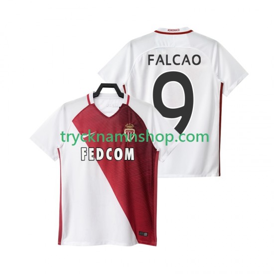 AS Monaco FALCAO 9 2016 2017 Tröja 1:a Matchställ Män Kortärmad