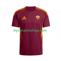 AS Roma 2025-2026 Tröja 1:a Matchställ Män Kortärmad