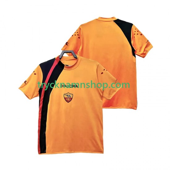AS Roma 2005 2006 Tröja Retro 1:a Matchställ Män Kortärmad