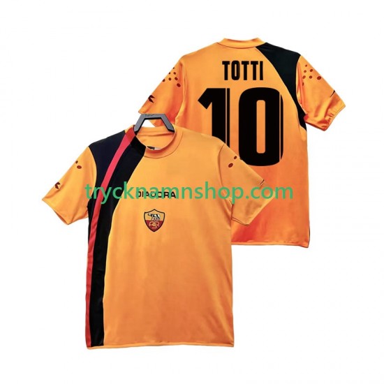 AS Roma TOTTI 10 2005 2006 Tröja Retro 1:a Matchställ Män Kortärmad
