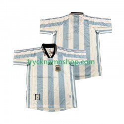 Argentina 1998 Tröja Retro 1:a Matchställ Män Kortärmad