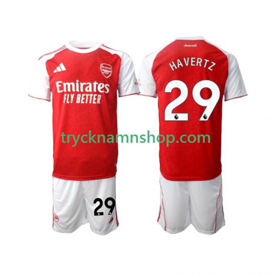 Arsenal Kai Havertz 29 2025-2026 Tröja 1:a Matchställ Barn Kortärmad