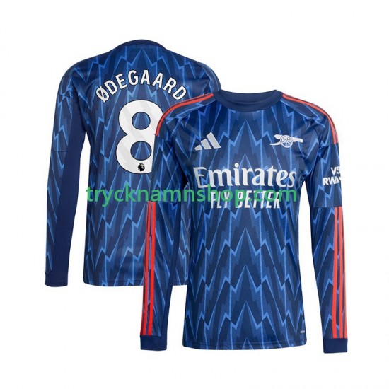 Arsenal Martin Odegaard 8 2025-2026 Tröja 2:a Matchställ Män Långärmad