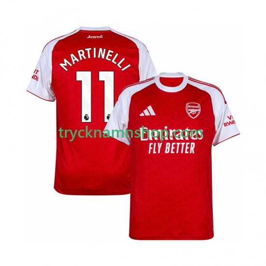 Arsenal Martin Zubimendi 11 2025-2026 Tröja 1:a Matchställ Män Kortärmad