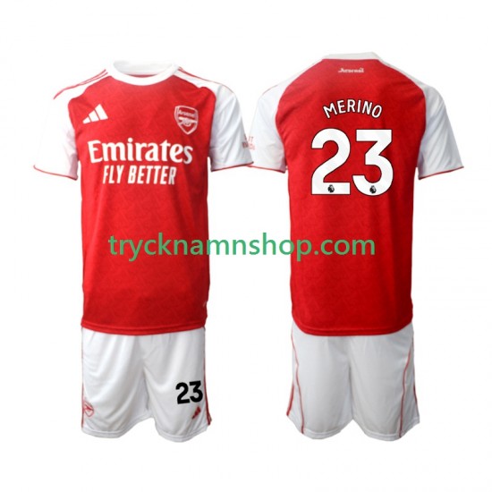 Arsenal Merino 23 2025-2026 Tröja 1:a Matchställ Barn Kortärmad