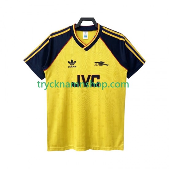 Arsenal 1988 1990 Tröja Retro 2:a Matchställ Män Kortärmad