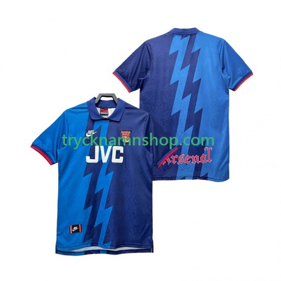 Arsenal 1995 1996 Tröja Retro 2:a Matchställ Män Kortärmad