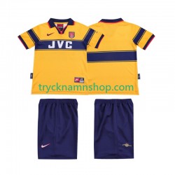 Arsenal 1997 1999 Tröja Retro 2:a Matchställ Barn Kortärmad