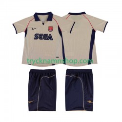 Arsenal 2001 2002 Tröja Retro 2:a Matchställ Barn Kortärmad