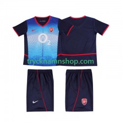 Arsenal 2002 2004 Tröja Retro 2:a Matchställ Barn Kortärmad
