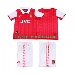 Arsenal 1994 1996 Tröja Retro 1:a Matchställ Barn Kortärmad