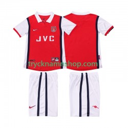 Arsenal 1998 1999 Tröja Retro 1:a Matchställ Barn Kortärmad