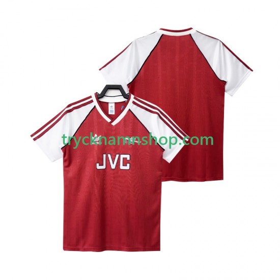 Arsenal 1988 1990 Tröja Retro 1:a Matchställ Män Kortärmad