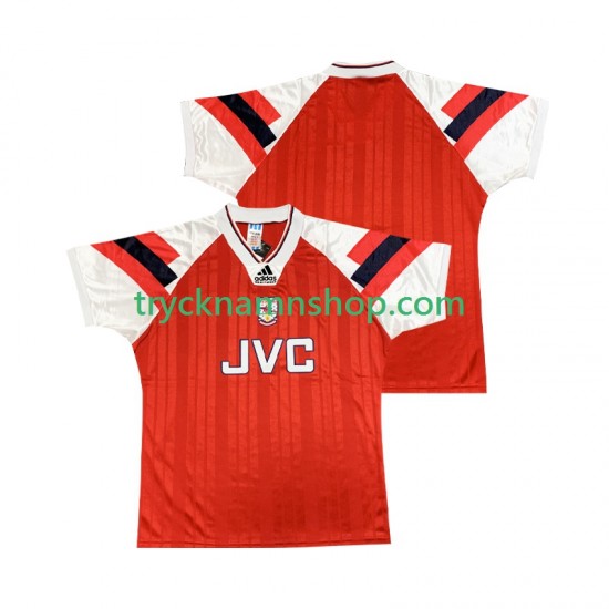 Arsenal 1992 1994 Tröja Retro 1:a Matchställ Män Kortärmad