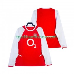Arsenal 2002 2003 Tröja Retro 1:a Matchställ Män Långärmad