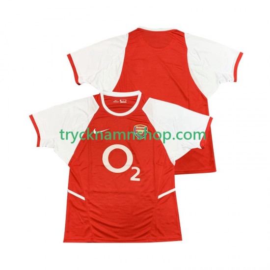 Arsenal 2002 2003 Tröja Retro 1:a Matchställ Män Kortärmad