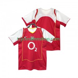 Arsenal 2004 2005 Tröja Retro 1:a Matchställ Män Kortärmad