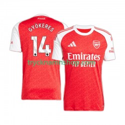 Arsenal Viktor Gyokeres 14 2025-2026 Tröja 1:a Matchställ Män Kortärmad