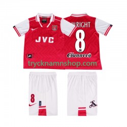 Arsenal WRIGHT 8 1996 1997 Tröja Retro 1:a Matchställ Barn Kortärmad