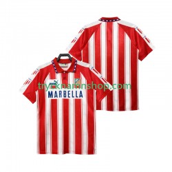 Atlético Madrid 1994 1995 Tröja Retro 1:a Matchställ Män Kortärmad
