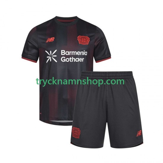Bayer 04 Leverkusen 2025-2026 Tröja 1:a Matchställ Barn Kortärmad