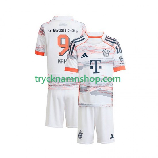 FC Bayern München Harry Kane 9 2025-2026 Tröja 2:a Matchställ Barn Kortärmad
