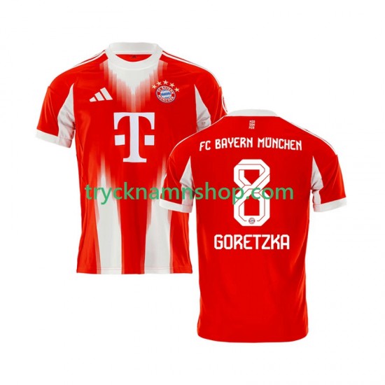 FC Bayern München Leon Goretzka 8 2025-2026 Tröja 1:a Matchställ Män Kortärmad
