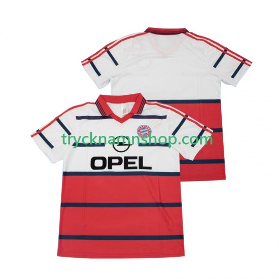 FC Bayern München 1998 1999 Tröja Retro 2:a Matchställ Män Kortärmad