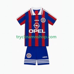 FC Bayern München 1995 1997 Tröja Retro 1:a Matchställ Barn Kortärmad